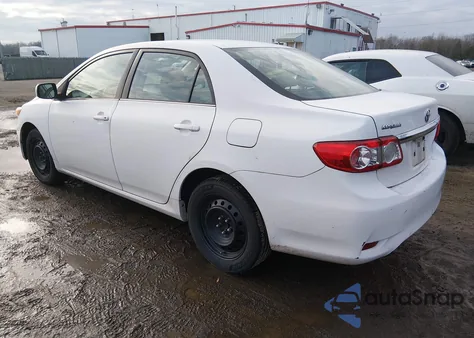 2013 Toyota Corolla Le z USA, uszkodzony, nr VIN 2T1BU4EEXDC057004